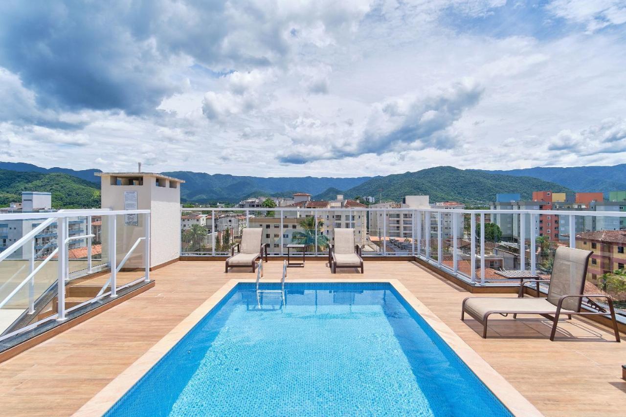 500 Metros Da Orla Itagua Em Ubatuba - Varanda Gourmet/ Wi-Fi Bagian luar foto